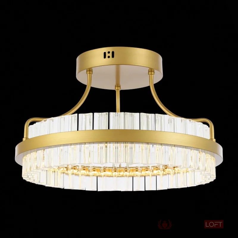 Накладной светильник ST-Luce Cherio SL383.202.01 Цвет арматуры золото Цвет плафонов прозрачный от ImperiumLoft