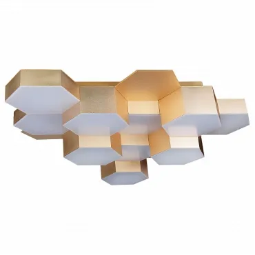 Накладной светильник Lightstar Favo LED 750123 Цвет арматуры золото от ImperiumLoft