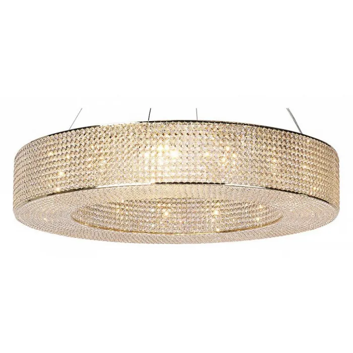 Подвесная люстра Newport 10190 10199/C gold Цвет арматуры золото Цвет плафонов прозрачный от ImperiumLoft