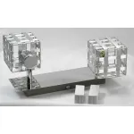 Спот Lussole Lombardia LSN-0801-02 Цвет арматуры хром Цвет плафонов серебро от ImperiumLoft