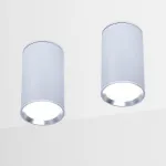 Накладной светильник Ambrella Techno 27 TN219 Цвет арматуры серебро Цвет плафонов серебро