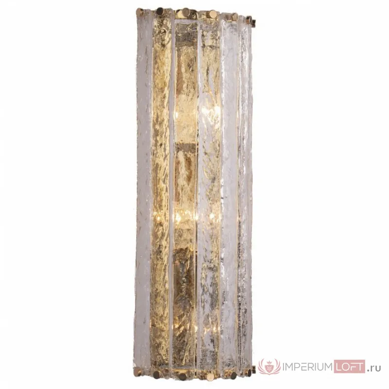 Накладной светильник Newport 10820 10823/A gold Цвет плафонов прозрачный Цвет арматуры золото от ImperiumLoft