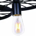Подвесная люстра TopLight Vanessa TL1201H-03BK Цвет арматуры черный от ImperiumLoft
