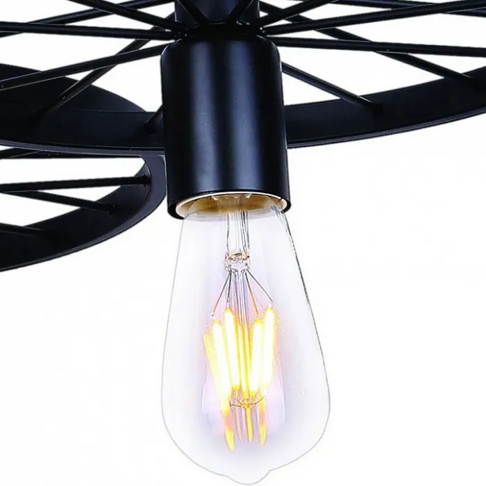 Подвесная люстра TopLight Vanessa TL1201H-03BK Цвет арматуры черный от ImperiumLoft