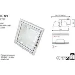 Встраиваемый светильник Horoz Electric HL628 HRZ00000652 Цвет арматуры белый