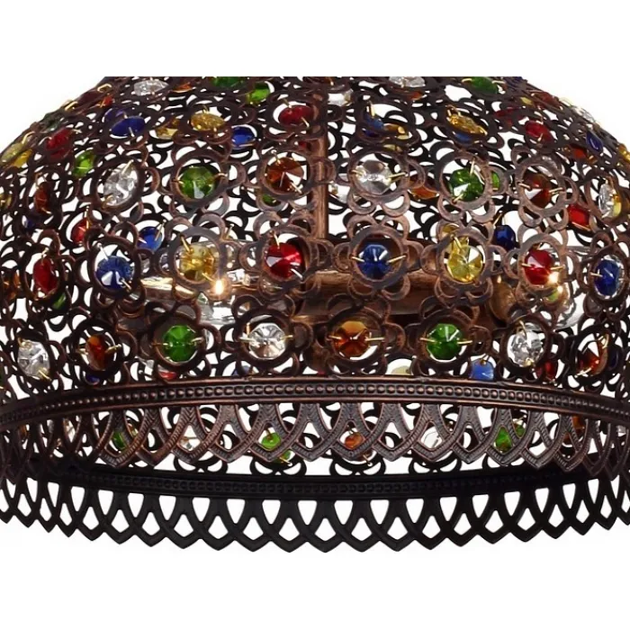 Подвесной светильник Favourite Latifa 1666-3P Цвет арматуры коричневый Цвет плафонов коричневый от ImperiumLoft