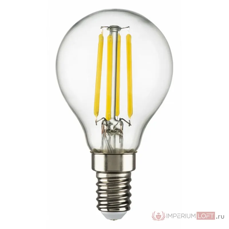 Лампа светодиодная Lightstar LED FILAMENT E14 6Вт 3000K 933802 от ImperiumLoft