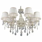 Подвесная люстра Omnilux Cremona OML-60803-07 Цвет арматуры золото Цвет плафонов золото от ImperiumLoft