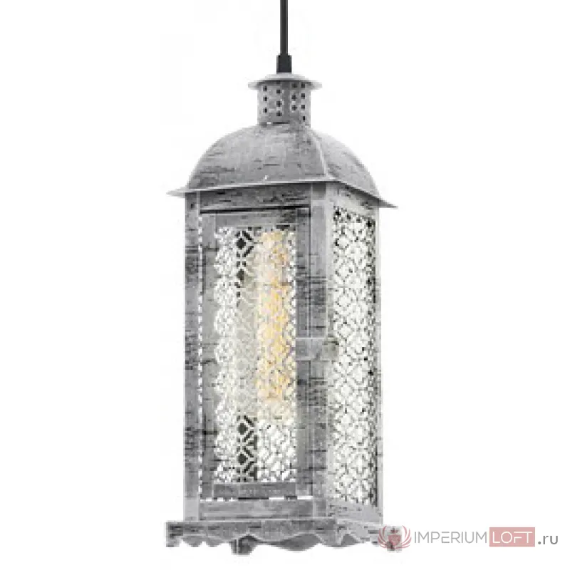 Подвесной светильник Eglo Lisburn 1 49216 Цвет арматуры серебро Цвет плафонов серебро от ImperiumLoft