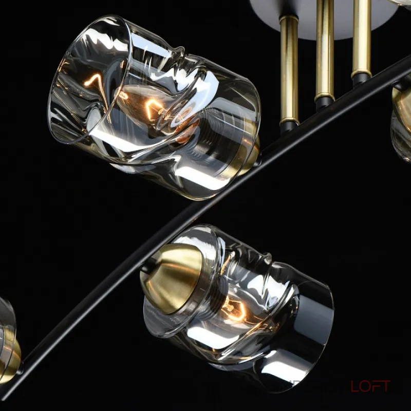 Потолочная люстра DeMarkt Олимпия 49 638017806 Потолочная люстра DeMarkt Олимпия 49 638017806