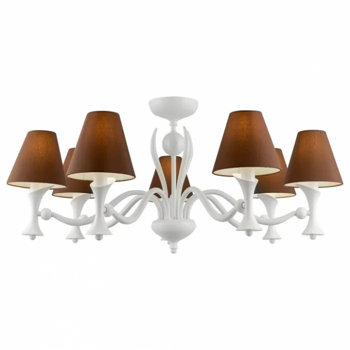Подвесная люстра Lamp4You Provence 10 M3-07-WM-LMP-O-30 Цвет плафонов коричневый от ImperiumLoft