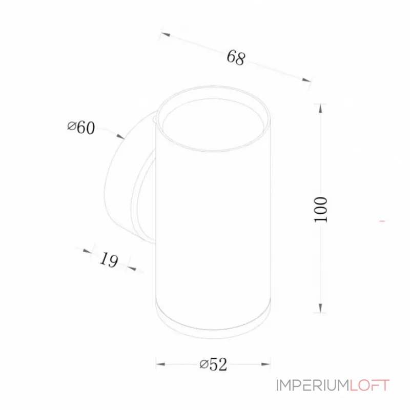 Бра Maytoni Focus S C068WL-01B от ImperiumLoft Бра Maytoni Focus S C068WL-01B от ImperiumLoft