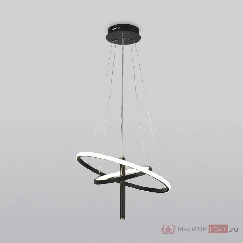 Подвесной светильник Eurosvet Stroke 90270/1 черный от ImperiumLoft