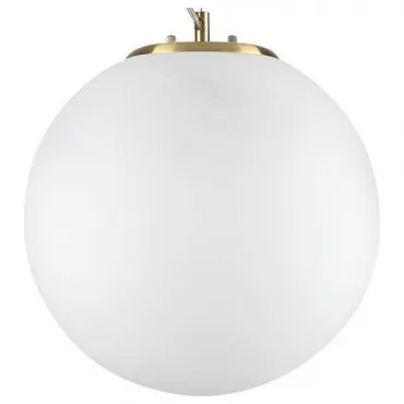 Подвесной светильник Ideal Lux Grape GRAPE SP1 SMALL Цвет арматуры латунь Цвет плафонов белый