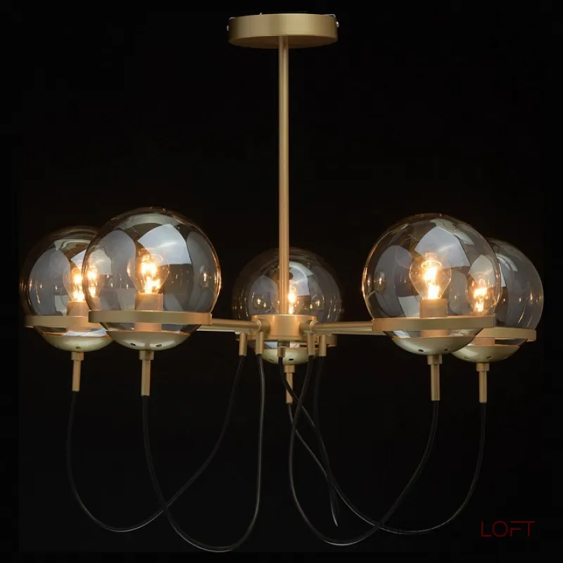 Люстра на штанге DeMarkt City Фьюжн 392016605  Люстра на штанге DeMarkt City Фьюжн 392016605