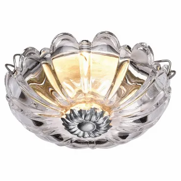 Встраиваемый светильник Favourite Conti 1556-1C Цвет арматуры серебро Цвет плафонов прозрачный