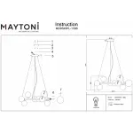 Подвесная люстра Maytoni Dallas MOD545PL-11BS от ImperiumLoft
