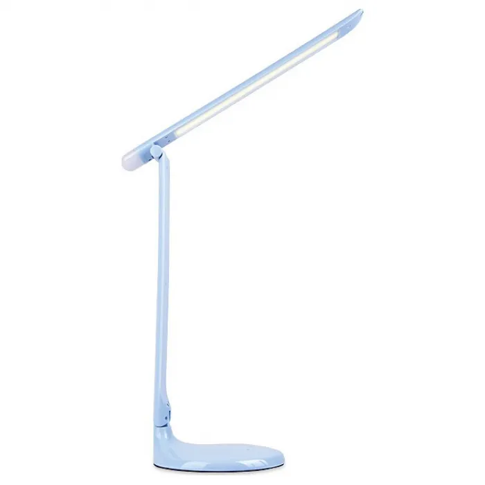 Настольная лампа офисная Ambrella DE55 DE550 BL голубой LED 3000-6400K 8W Цвет арматуры голубой Цвет плафонов голубой от ImperiumLoft