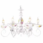 Подвесная люстра Arte Lamp Fiorato A2061LM-6WG Цвет арматуры золото Цвет плафонов белый от ImperiumLoft