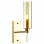 Бра Odeon Light Diatra 4689/1W Цвет арматуры золото Цвет плафонов янтарный