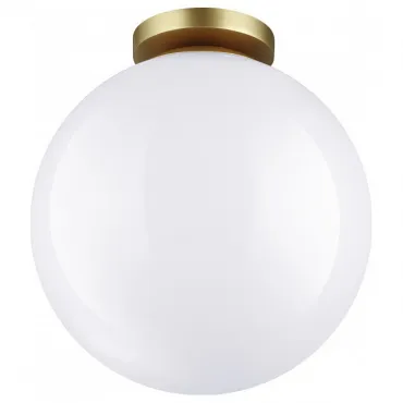 Накладной светильник Odeon Light Bosco 4249/1C Цвет плафонов белый Цвет арматуры золото от ImperiumLoft