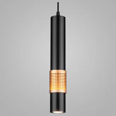 Подвесной светильник Elektrostandard DLN001 a045509 Цвет плафонов золото Цвет арматуры черный