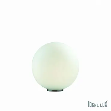 Настольная лампа декоративная Ideal Lux Mapa MAPA BIANCO TL1 D40 Цвет арматуры хром