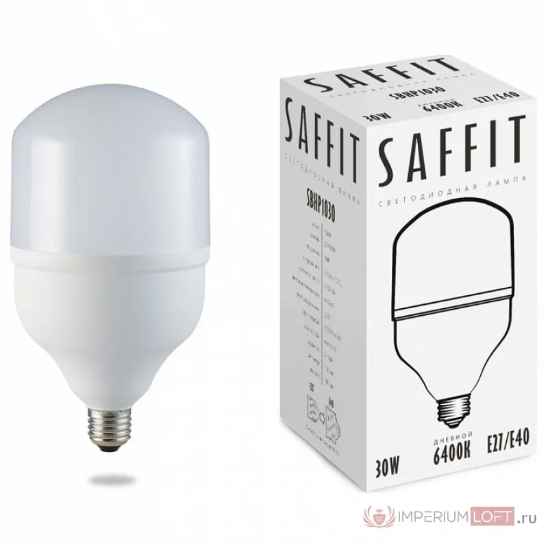 Лампа светодиодная Feron SBHP1030 E27-E40 30Вт 4000K 55090 Цвет арматуры белый от ImperiumLoft
