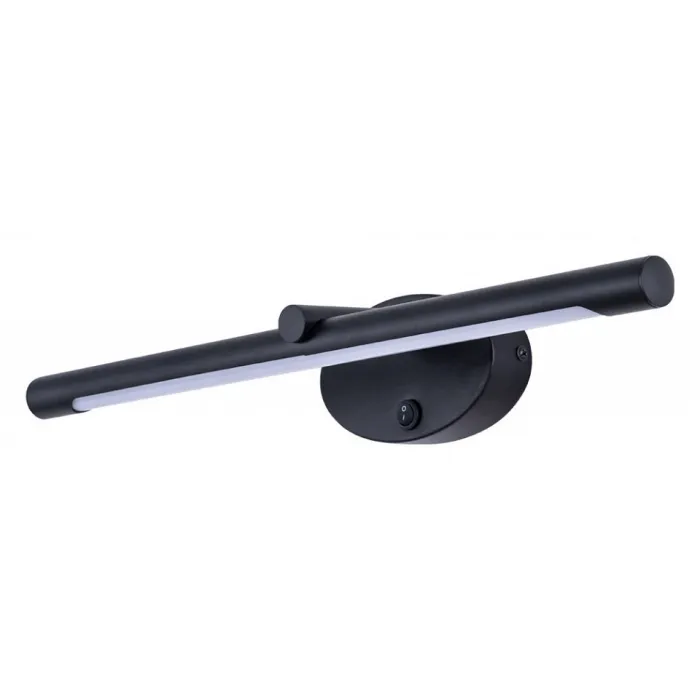 Подсветка для зеркала Arte Lamp Ronnie A8025AP-1BK Цвет арматуры Черный Цвет плафонов Черно-белый от ImperiumLoft