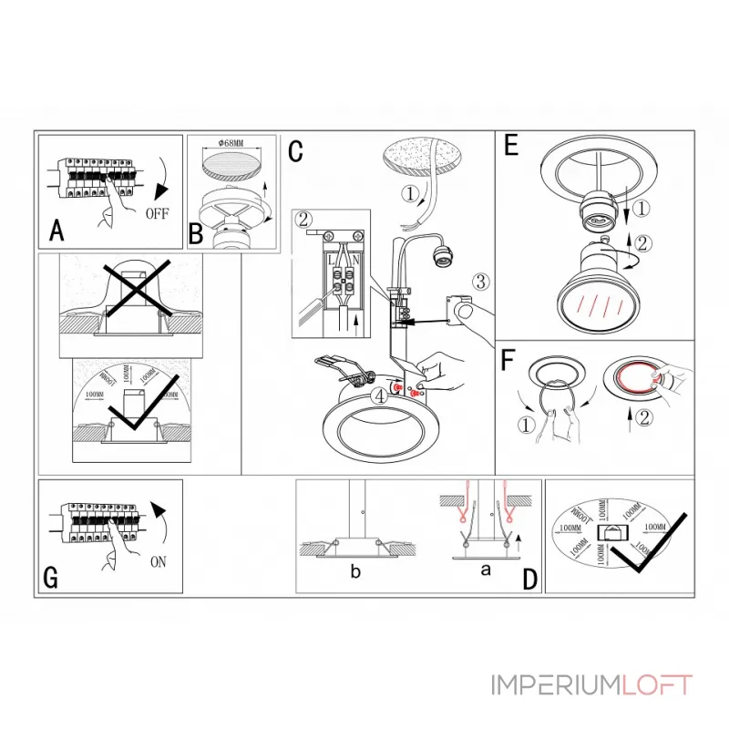 Комплект из 3 встраиваемых светильников Eglo ПРОМО Peneto 94236 Цвет арматуры хром от ImperiumLoft Комплект из 3 встраиваемых светильников Eglo ПРОМО Peneto 94236 Цвет арматуры хром от ImperiumLoft
