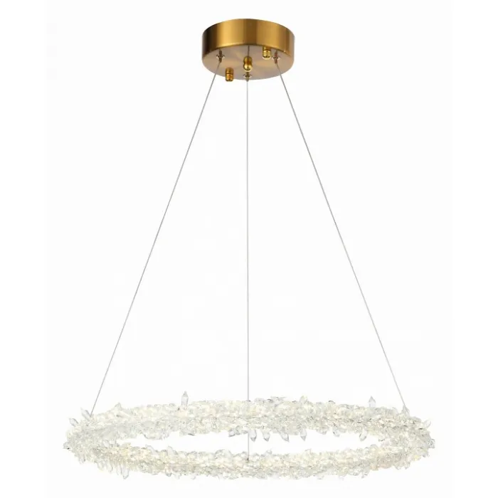 Подвесной светильник ST-Luce Lucchero SL6105.203.01 Цвет арматуры Желтый Цвет плафонов Неокрашенный от ImperiumLoft