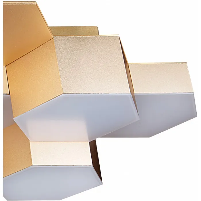Накладной светильник Lightstar Favo LED 750123 Цвет арматуры золото от ImperiumLoft