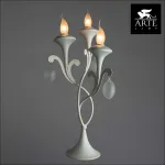 Настольная лампа декоративная Arte Lamp Montmartre A3239LT-3WH Цвет арматуры белый Цвет плафонов белый от ImperiumLoft