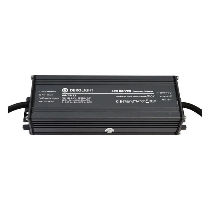 Блок питания Deko-Light 872084 Цвет арматуры серый от ImperiumLoft