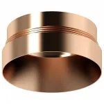 Рамка на 1 светильник Ambrella N613 N6135 PPG золото розовое полированное D60*H25mm Out10mm MR16 Цвет арматуры розовый
