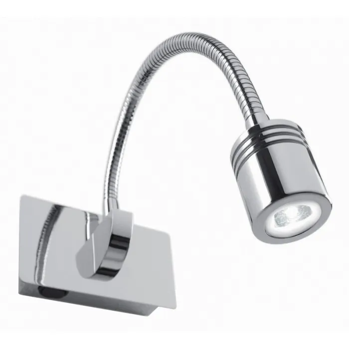 Бра Ideal Lux Dynamo DYNAMO AP1 CROMO Цвет арматуры хром Цвет плафонов серый от ImperiumLoft