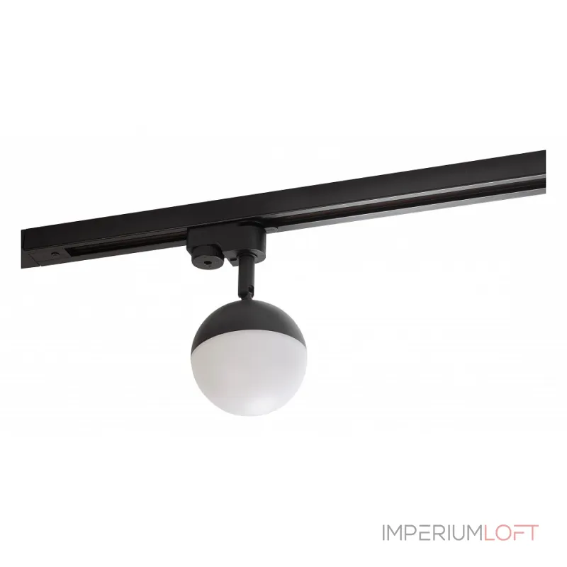 Светильник на штанге Denkirs DK6406 DK6406-BK Цвет арматуры черный Цвет плафонов черно-белый