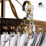 Светильник на штанге Arte Lamp Schelenberg A4410PL-3SR Цвет арматуры латунь Цвет плафонов прозрачный от ImperiumLoft