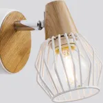 Спот Rivoli Naturale W1 WT Б0038096 Цвет арматуры белый Цвет плафонов белый