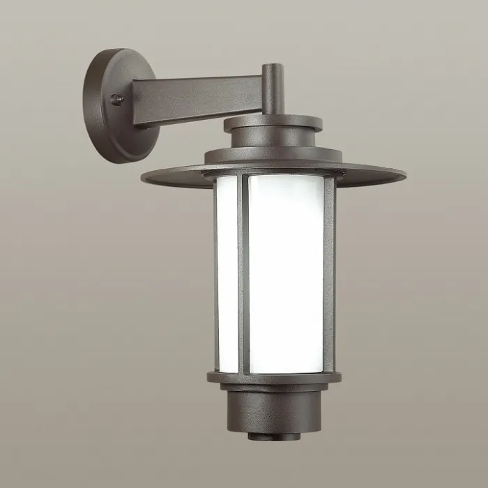 Светильник на штанге Odeon Light Mito 4047/1W Цвет арматуры коричневый Цвет плафонов коричневый от ImperiumLoft
