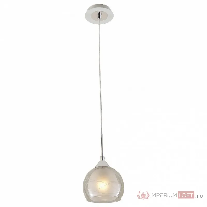 Подвесной светильник Citilux Буги CL157111 Цвет плафонов белый Цвет арматуры хром от ImperiumLoft