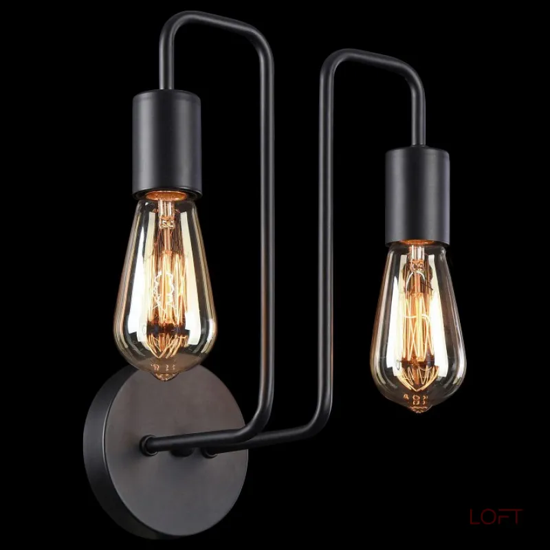 Бра Maytoni Gilbert T532WL-02B Цвет арматуры черный