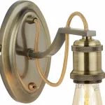 Бра Arte Lamp A2985AP-1AB Цвет арматуры бронза Цвет плафонов белый