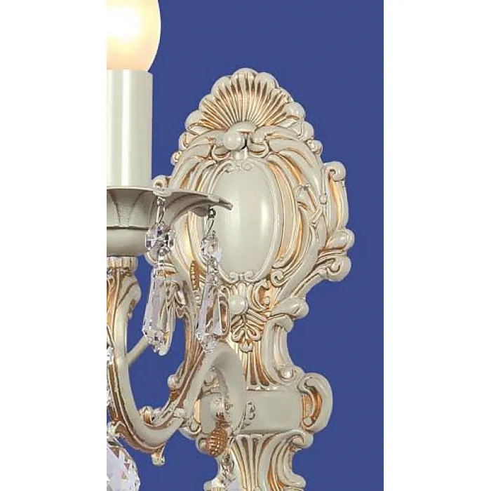 Бра Favourite Gesso 1308-1W Цвет арматуры золото Цвет плафонов прозрачный от ImperiumLoft