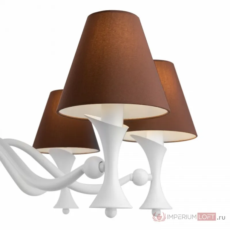 Подвесная люстра Lamp4You Provence 10 M3-07-WM-LMP-O-30 Цвет плафонов коричневый от ImperiumLoft