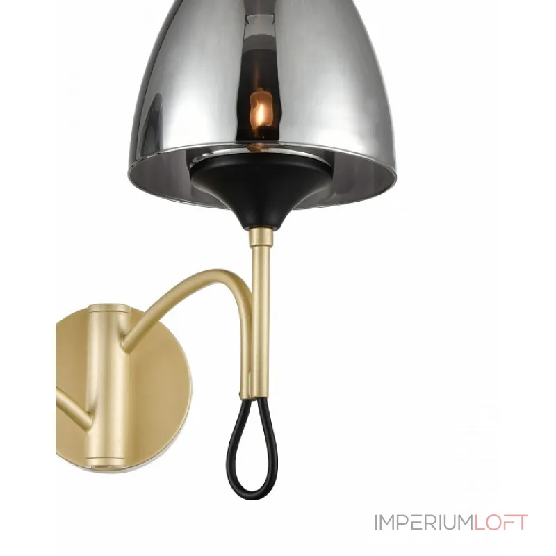 Бра Vele Luce Oro VL5654W22 Цвет арматуры Желтый Цвет плафонов Серый