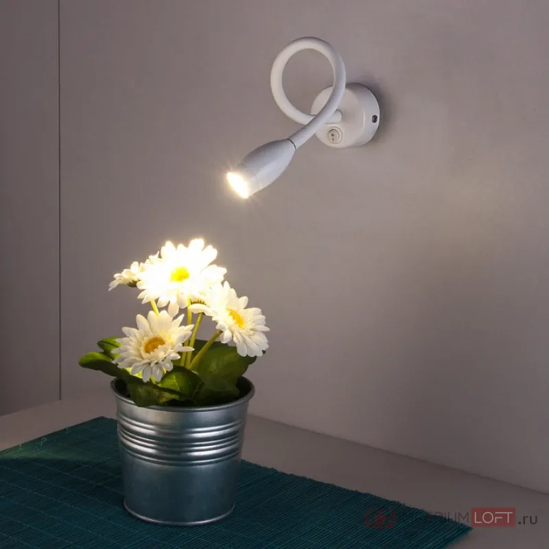 Бра Elektrostandard Band MRL LED 1020 White от ImperiumLoft