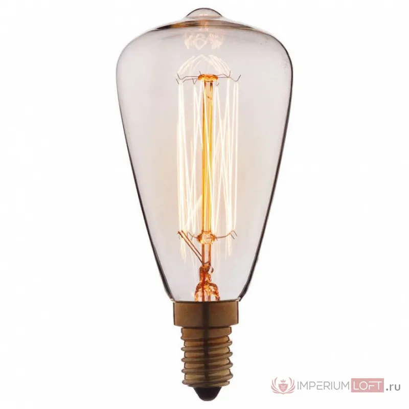 Лампа накаливания Loft it Bulb 4860-F E14 60Вт K 4860-F Цвет арматуры черный от ImperiumLoft