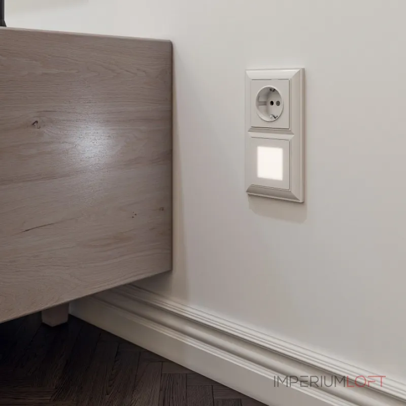 Розетка с заземлением без рамки Werkel W117 1 W1171001 Розетка с заземлением без рамки Werkel W117 1 W1171001