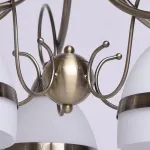 Потолочная люстра DeMarkt City Фелиция 1 347018105 Цвет плафонов бронза Цвет арматуры бронза от ImperiumLoft